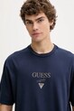 Guess Originals t-shirt bawełniany granatowy M5GI69.K8FQ4