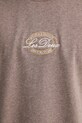 Les Deux tricou din bumbac Glen 1000196 maro