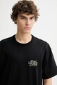 Les Deux tricou din bumbac Allen negru 1000207