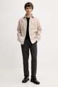Les Deux t-shirt bawełniany 1000212 czarny AW25