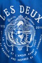 Les Deux t-shirt bawełniany 1000216 niebieski