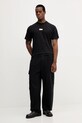 Versace Jeans Couture tricou din bumbac 79GAHT08.CJ00T negru AW25