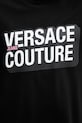 Bavlnené tričko Versace Jeans Couture 79GAHP02.CJ01P čierna