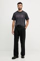 Versace Jeans Couture t-shirt bawełniany 79GAHE05.CJ00E szary AW25