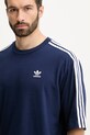 adidas Originals tricou din bumbac Adicolor bleumarin JP1059