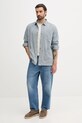 Barbour t-shirt HUCKLEY MTS1301 bézs AW25