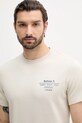Barbour t-shirt HUCKLEY beżowy MTS1301