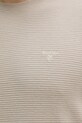 Barbour t-shirt bawełniany PLATFORD MTS1464 beżowy