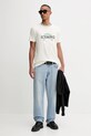 Iceberg t-shirt bawełniany F010.6325 beżowy AW25