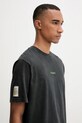 Iceberg t-shirt bawełniany szary F026.6335