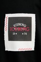 Iceberg t-shirt bawełniany F042.6304 czarny