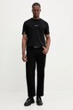 Iceberg t-shirt bawełniany F049.6325 czarny AW25