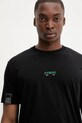 Iceberg t-shirt bawełniany czarny F049.6325