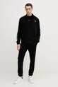 Βαμβακερό μπλουζάκι Karl Lagerfeld 554235.755051 μαύρο AW25