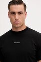 Бавовняна футболка Karl Lagerfeld 554235.755051 чорний