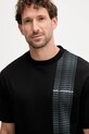 Karl Lagerfeld t-shirt bawełniany czarny 554225.755143