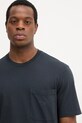 Armani Exchange t-shirt bawełniany granatowy XM001072.AF16283