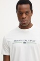Armani Exchange t-shirt bawełniany biały XM001074.AF10356