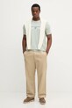Armani Exchange t-shirt bawełniany XM001074.AF10356 zielony AW25