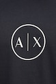 Armani Exchange t-shirt bawełniany XM001853.AF10356 granatowy
