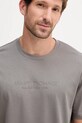 Odzież Armani Exchange t-shirt bawełniany XM001280.AF10361 szary