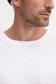 Frescobol Carioca t-shirt z domieszką lnu 1573.01 biały