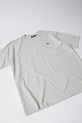 by Parra t-shirt bawełniany Signature 54116 szary AW25