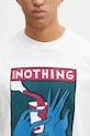Tričko by Parra Super nothing bílá 54100