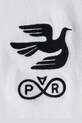 by Parra t-shirt bawełniany Infinite bird logo 54215 biały AW25