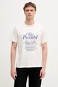 Pepe Jeans tricou din bumbac print alb PM509957