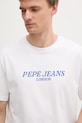 Pepe Jeans t-shirt bawełniany biały PM509958