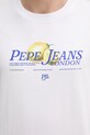 Bavlnené tričko Pepe Jeans PM509964 biela
