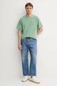 Pepe Jeans tricou din bumbac PM509965 verde AW25