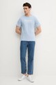 Pepe Jeans tricou din bumbac PM509979 albastru AW25