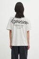 Represent t-shirt bawełniany Owners Club Script nadruk szary OCM41201