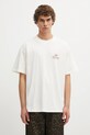 Odzież Represent t-shirt bawełniany Grand Vintage Hand Drawn MLM100450 beżowy