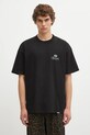 Odzież Represent t-shirt bawełniany Grand Vintage Hand Drawn MLM100450 czarny