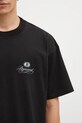 Represent t-shirt bawełniany Grand Vintage Hand Drawn czarny MLM100450