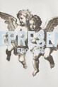 Represent t-shirt bawełniany Legacy Cherubs beżowy MLM100369