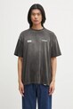 Odzież Represent t-shirt bawełniany Oasis Owners Club OCM100009 szary