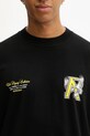 Represent t-shirt bawełniany Legacy Falcon czarny MLM100735
