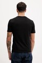 Bombažna kratka majica Guess Jeans M5YI05.K8HM0 črna AW25