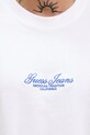 Bombažna kratka majica Guess Jeans bela M5YI61.K8FQ4