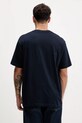 Bombažna kratka majica Guess Jeans M5YI61.K8FQ4 mornarsko modra AW25