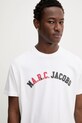 A.P.C. t-shirt bawełniany A.P.C. x MARC JACOBS biały COHKS.H26554