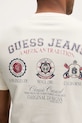Бавовняна футболка Guess Jeans M5YI04.K8HM0 бежевий