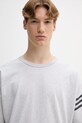 Памучна тениска adidas Originals Neuclassics сив HZ3699