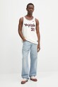 adidas Originals tricou fără mâneci OG Jersey JM9953 bej AW25