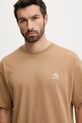 Bavlnené tričko adidas Originals Essentials hnedá JV5944