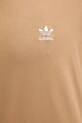 Bavlnené tričko adidas Originals Essentials JV5944 hnedá